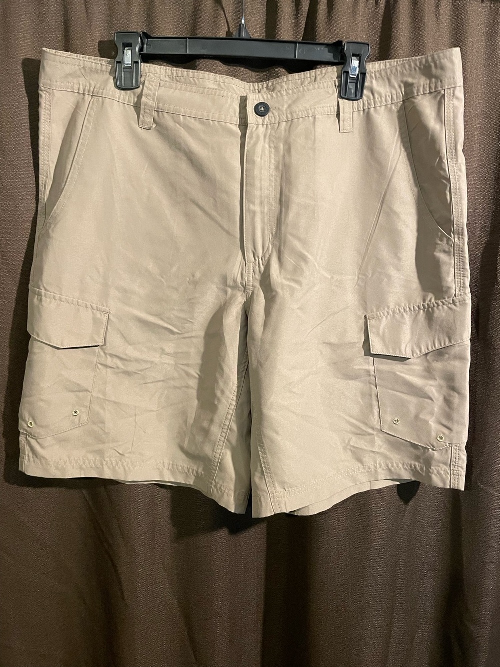 Magellan cargo shorts tan size 36 - Picture 1 of 3